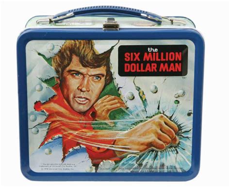 6 million dollar man lunchbox